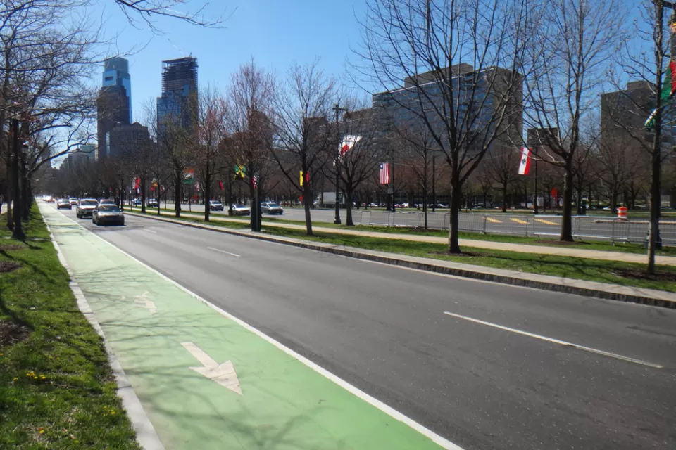 Benjamin FRanklin Parkway